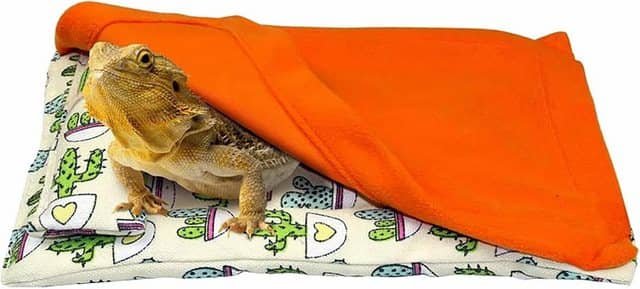 Cama para mascotas, cama térmica para reptiles, ideal para tortugas, iguanas y geckos, diseñada para brindar comodidad y mantener el calor.