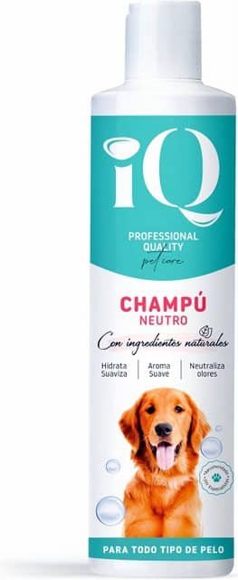 Champú para perros, ideal para la higiene de mascotas con piel y pelaje delicados.